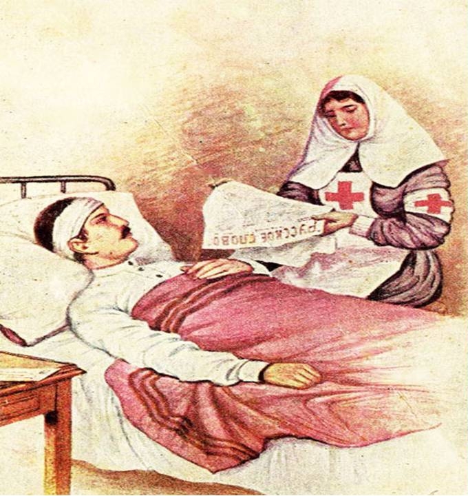 Мнимо девственная медсестра отсасывает хуй у мнимо больного 