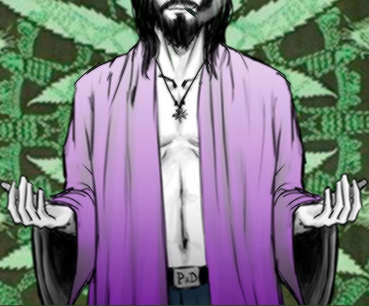 Иисус был на наркотиках эстафеты против наркотиков