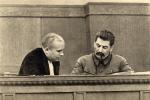 Хрущёв и Сталин
