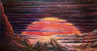 Закат Солнца на планете Венера - Г. Курнин
