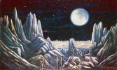 Пейзаж Луны, освещенной Землей - Г. Курнин