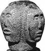 Каменная голова Свентовита, найденная в г