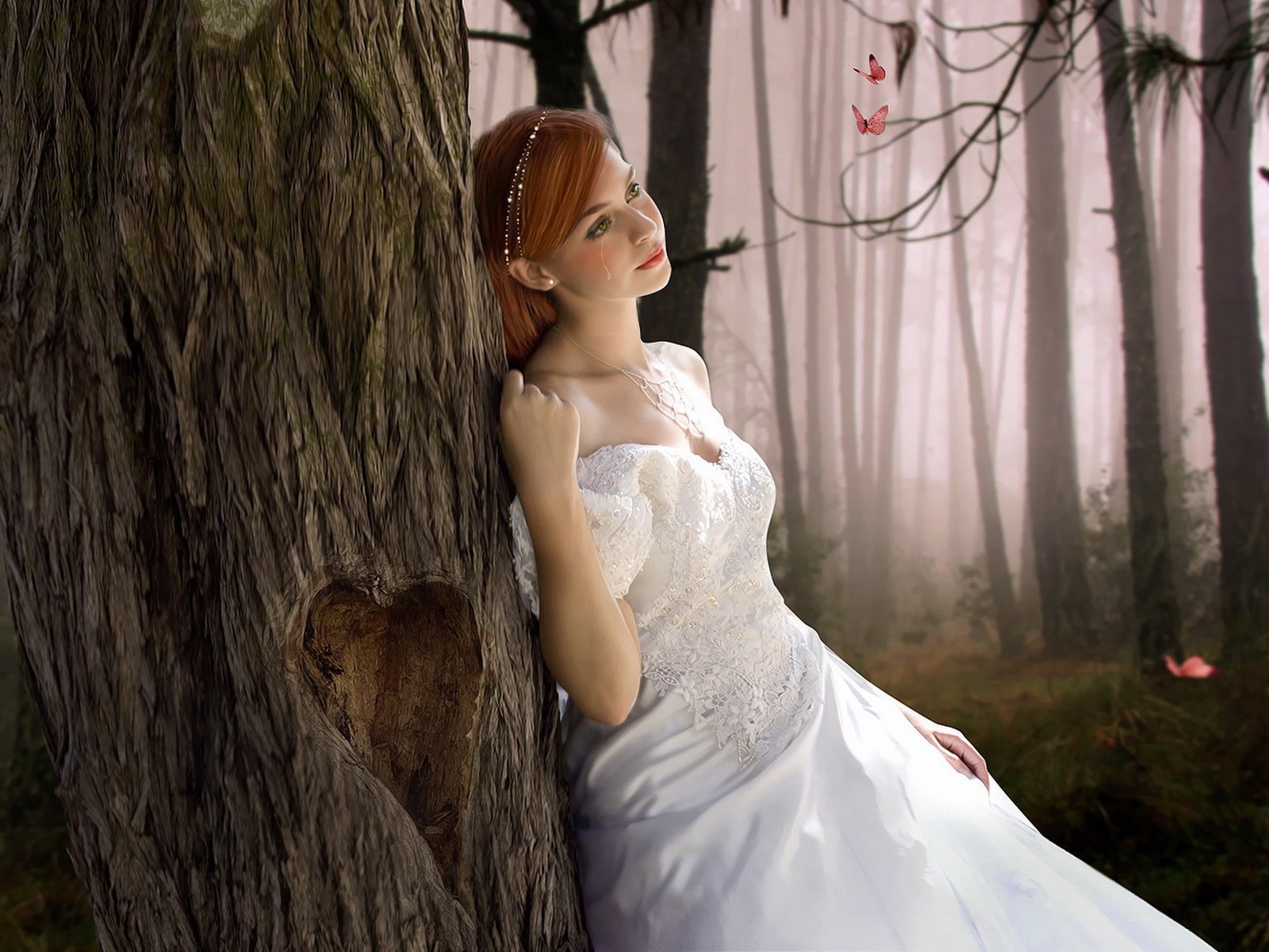 Любовь несчастная рабыня песня. Несчастная невеста. Грустная девушка в лесу. Сбежавшая невеста в лесу. Несчастная девушка.