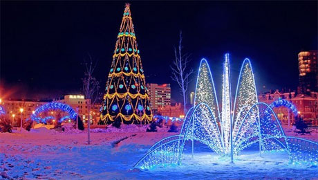 Новогодний Павлодар