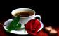 Кофе и роза...
Подарок от автора Татьяна Сунцова