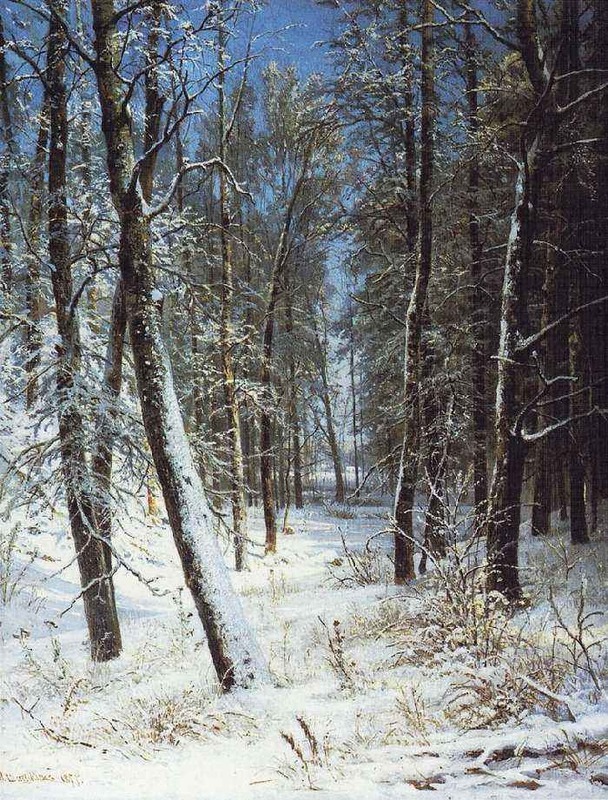 Иван Шишкин "Зима в лесу" 